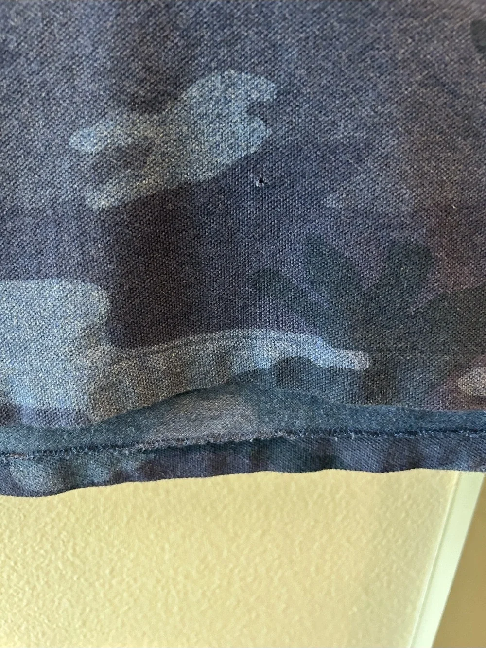Polo by Ralph Lauren Navy Blue Camouflage Polo Shirt Size 2XB/2TB W/FLAWS